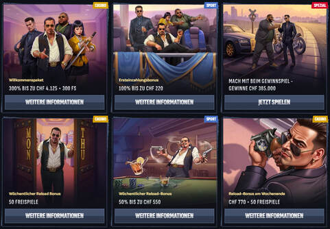 mafia casino bonus
